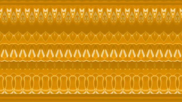 Fractal motion graphics with beautiful textures. Dynamic flowing ethnic vintage background.