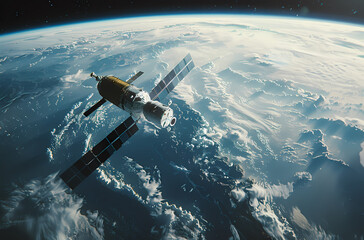 Obraz premium satellite in space