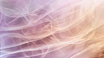 Fototapeta premium Pale lavender and sandy brown wallpaper with wave patterns and light beams background