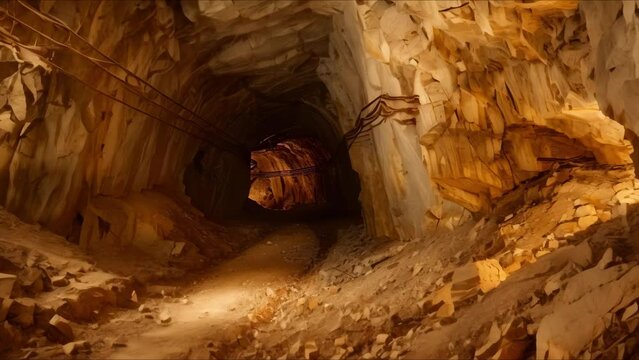 Deserted mercury mine tunnel in Idrija Slovenia. Concept Abandoned Mines, Industrial Decay, Underground Exploration, Historical Architecture, Urban Decay