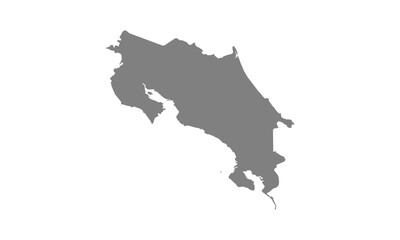 Fototapeta premium Maps of Costa Rica