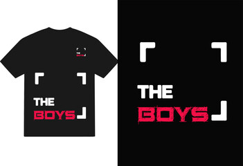 Blank Black T-Shirt Front with Clipping Path.