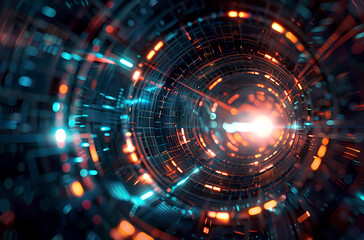 abstract background with circles