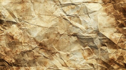 grunge distressed paper texture with folds and creases authentic overlay for graphic design