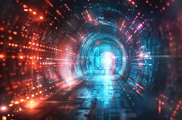 Obraz premium tunnel of light