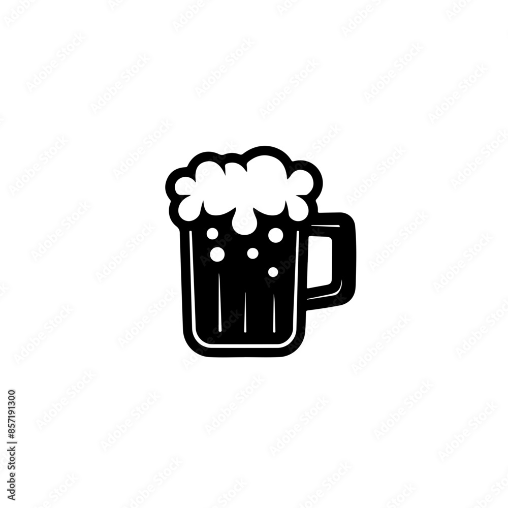 Canvas Prints beer cup