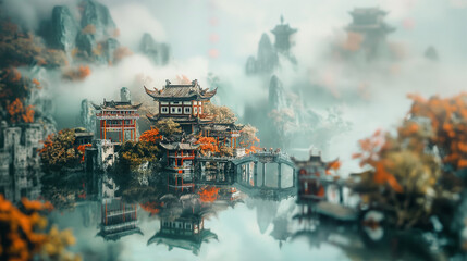 panorama of the city