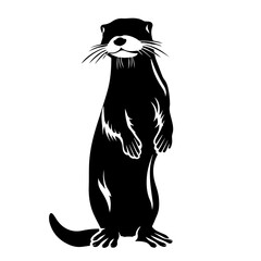 Standing Otter