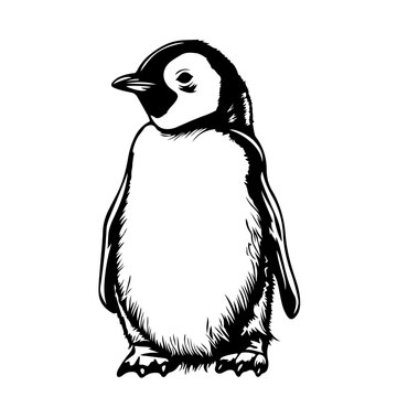 recommend clip art: Baby Emperor Penguin