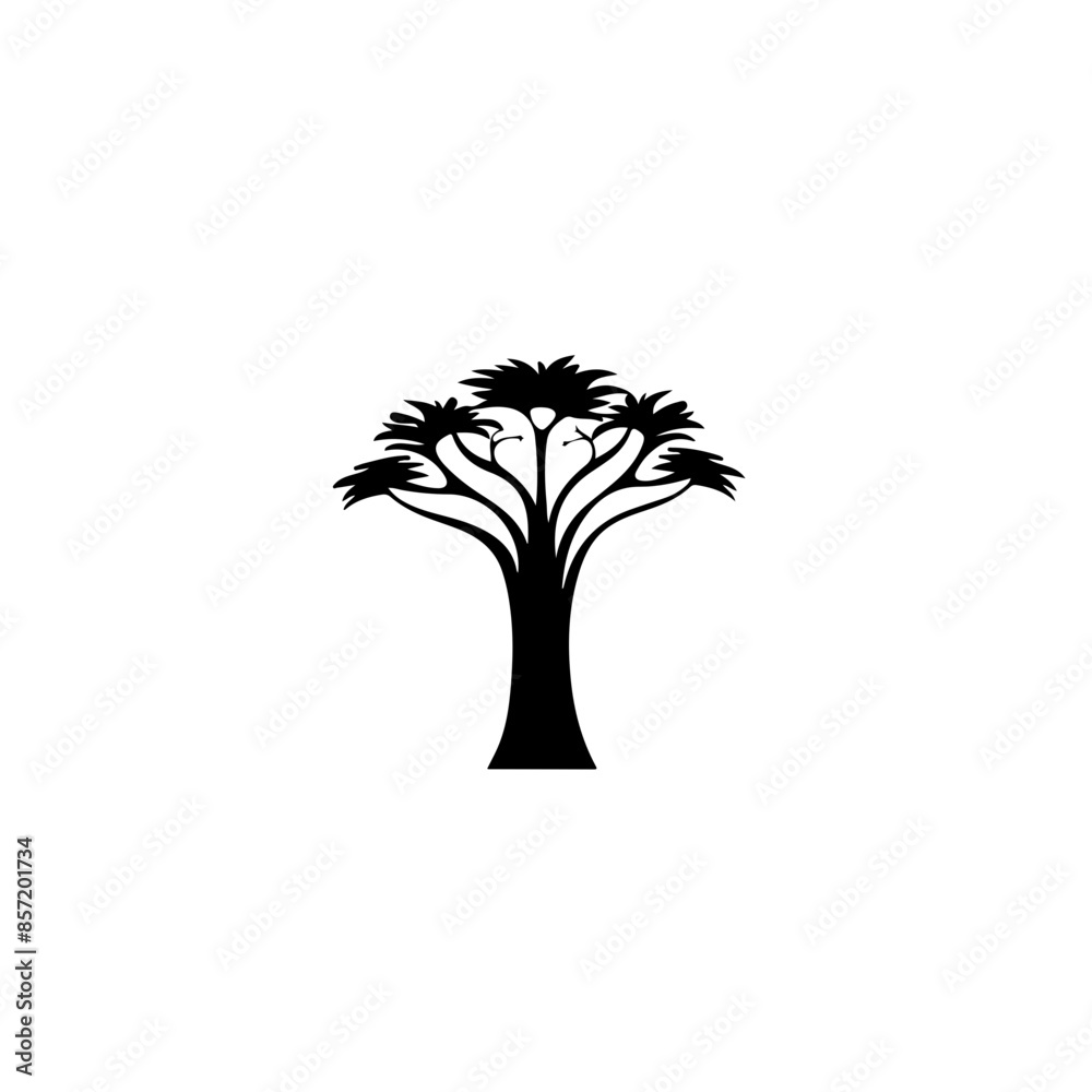 Sticker baobab tree