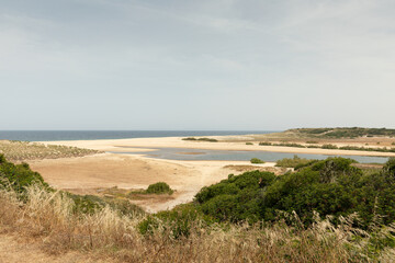 Lagune von Melides, Portugal