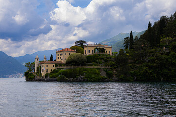 Photographie d'architectures du Lac de Côme en Italie
