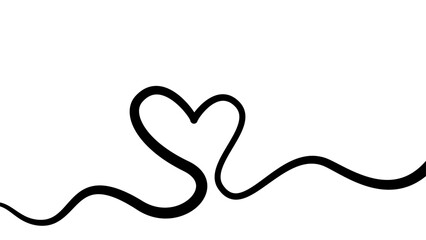 lineart drawing heart background. line art love sign. simple heart line art drawing. Hearts Continuous One Line Drawing. love heart lineart background. heart doodle line art drawing. love doodle.
