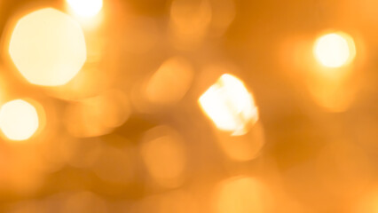 golden blurred bokeh background, festive backdrop