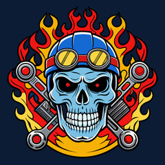 skull-head--harley-davidson-style--biker-logo-styl