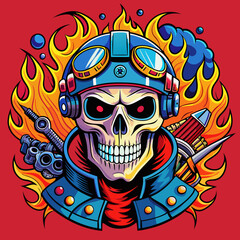 skull-head--harley-davidson-style--biker-logo-styl