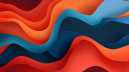 abstract colorful background, geometry gradient, ai_generated