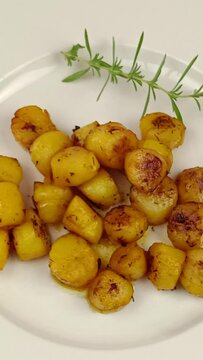 tas de saint-jacques cuisin&eacute;s au safran dans une assiette