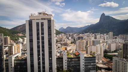 City of Rio de Janeiro seen from a drone