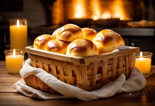 freshly baked golden dinner rolls buttery texture display, bread, delicious, fluffy, soft, appetizing, aroma, crust, flavorful, fragrant, crispy, crunchy