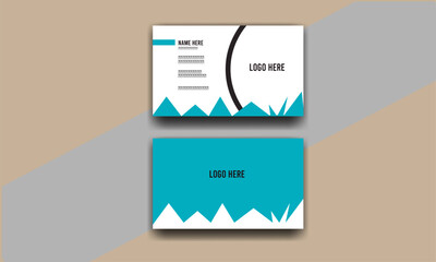 Simple, Minimal, Modern, Creative and Clean Business Card Template