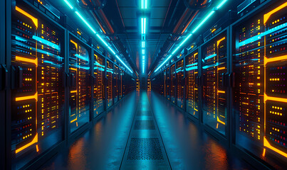 Fototapeta premium server room