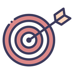 arrow target goal icon