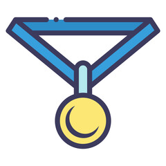 winner medal award icon