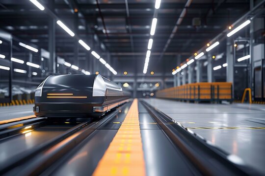 Automated Transportation System in a Modern Warehouse