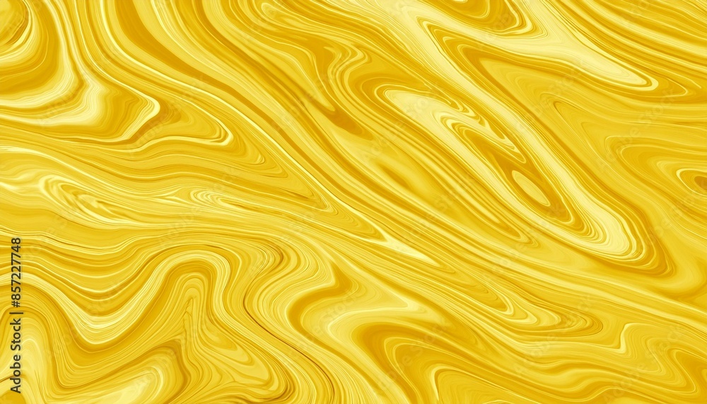 Wall mural abstract YELLOW liquid background (1)