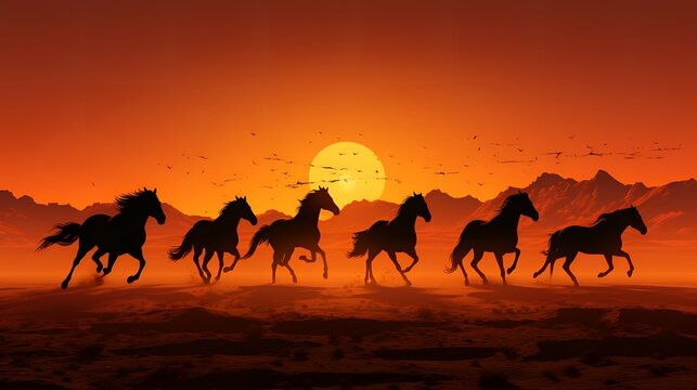 Wild Horses of America