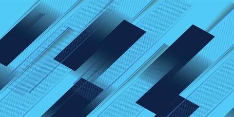 Abstract vector background with blue wavy lines. Blue wave background. Blue lines vector illustration. Curved wave. Abstract wave element for design.