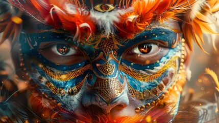 Traditional Thai Mask Making: Folk Art Photomanipulation for Festival Storytelling
