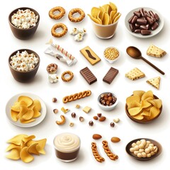 A Collection of Snacks and Treats