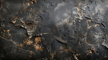 Close-up of a brown, textured wood surface