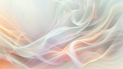 Fototapeta premium A white and pink background with a long, flowing line