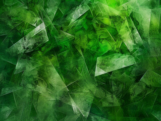 Obraz premium Abstract Green Background, Generative AI Illustration