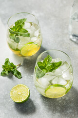 Sparkling Refreshing Hugo Cocktail