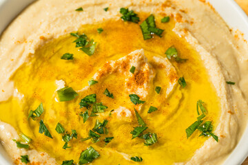 Healthy Mediterranean Chickpea Hummus