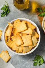 Homemade Crispy Pita Chips