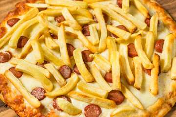 Homemade Italian Pizza Americano