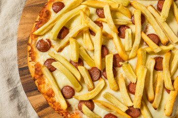 Homemade Italian Pizza Americano