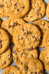 Warm Gooey Chocolate Chip Cookies