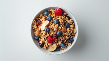 Healthy Homemade Granola Bowl