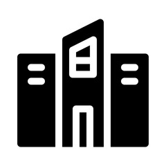 apartment glyph icon