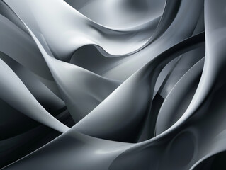 Fototapeta premium Abstract Grey Background, Generative AI Illustration