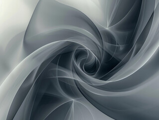 Abstract Grey Background, Generative AI Illustration