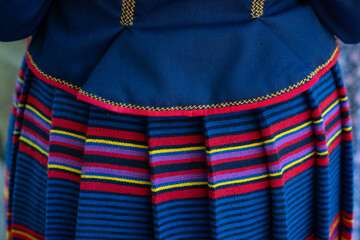 Song festival 2023 in Latvia, in the central park of Riga, Ligo holidays with latvian folk costumes and music