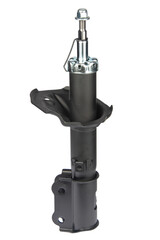 shock absorber for front wheels of motor vehicles, isolated