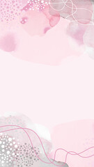 pink and dark abstract watercolor of phone wallpaper